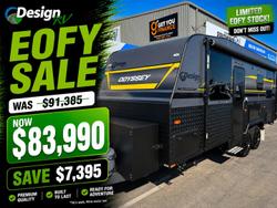 Design RV F206M Odyssey Bunks 20.6'