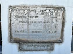 2000 KOCKUMS INDUSTRIES (AUST) P/L Concrete Tanker Trailer