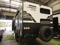 2026 Wonderland RV Amaroo 2106 Rear Bunk Layout