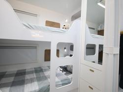 2026 Wonderland RV Amaroo 2106 Rear Bunk Layout