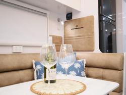 2026 Wonderland RV Amaroo 2106 Rear Bunk Layout