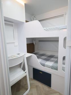 2026 Wonderland RV Amaroo 2106 Rear Bunk Layout