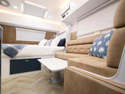 2026 Wonderland RV Amaroo 2106 Rear Bunk Layout