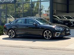 2023 Audi A4 35 TFSI S line B9 MY23 Mythos Black
