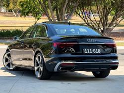2023 Audi A4 35 TFSI S line B9 MY23 Mythos Black