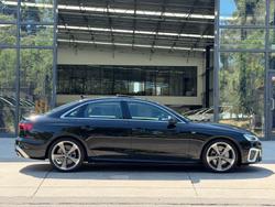 2023 Audi A4 35 TFSI S line B9 MY23 Mythos Black