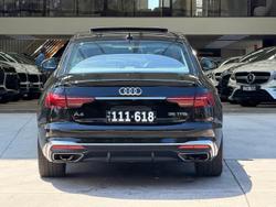 2023 Audi A4 35 TFSI S line B9 MY23 Mythos Black