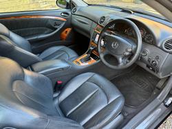 2004 Mercedes-Benz CLK-Class CLK320 Elegance A209 Obsidian Black