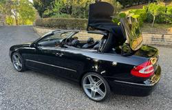 2004 Mercedes-Benz CLK-Class CLK320 Elegance A209 Obsidian Black