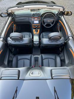 2004 Mercedes-Benz CLK-Class CLK320 Elegance A209 Obsidian Black