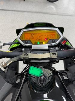 2010 Kawasaki Z1000 Green