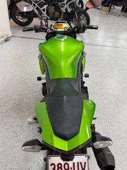 2010 Kawasaki Z1000 Green