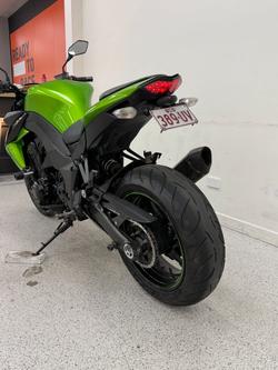 2010 Kawasaki Z1000 Green