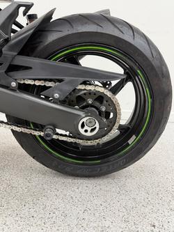 2010 Kawasaki Z1000 Green