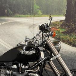 Triumph 2007 triumph 865 speedmaster Black