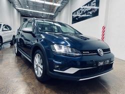 2016 Volkswagen Golf Alltrack 132TSI 7 MY17 Four Wheel Drive Night Blue