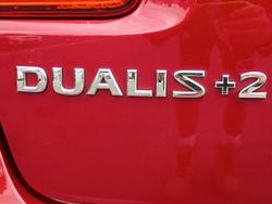 2011 Nissan Dualis +2 Ti J10 Series II MY10 Magnetic Red