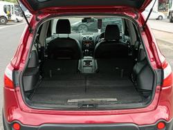 2011 Nissan Dualis +2 Ti J10 Series II MY10 Magnetic Red