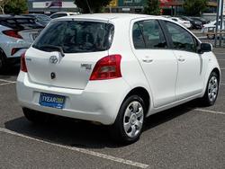 2008 Toyota Yaris YRS NCP91R Snow Cap White