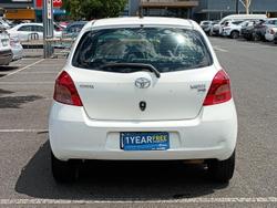 2008 Toyota Yaris YRS NCP91R Snow Cap White