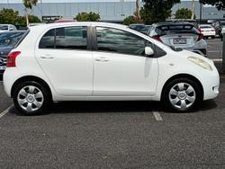 2008 Toyota Yaris YRS NCP91R Snow Cap White