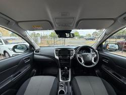 2019 Mitsubishi Triton GLX+ MR MY19 4X4 Dual Range White