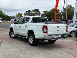 2019 Mitsubishi Triton GLX+ MR MY19 4X4 Dual Range White