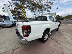 2019 Mitsubishi Triton GLX+ MR MY19 4X4 Dual Range White
