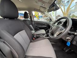 2019 Mitsubishi Triton GLX+ MR MY19 4X4 Dual Range White