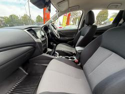 2019 Mitsubishi Triton GLX+ MR MY19 4X4 Dual Range White