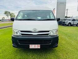 2011 Toyota Hiace 2011 Toyota HiAce Commuter KDH223R With Wheelchair Accessible Braun Lift French Vanilla