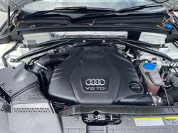 2013 Audi Q5 TDI 8R MY13 Four Wheel Drive Glacier White