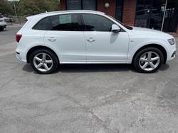 2013 Audi Q5 TDI 8R MY13 Four Wheel Drive Glacier White