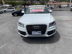 2013 Audi Q5 TDI 8R MY13 Four Wheel Drive Glacier White