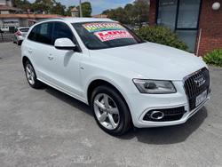 2013 Audi Q5 TDI 8R MY13 Four Wheel Drive Glacier White