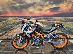 2015 Ktm 390 DUKE WHITE