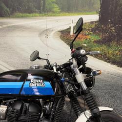 2024 Royal Enfield CONTINENTAL GT 650 E5 CUSTOM Blue