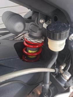 2015 Triumph DAYTONA 675 RED