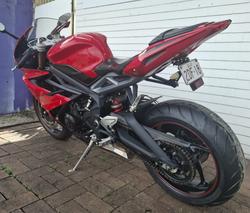 2015 Triumph DAYTONA 675 RED