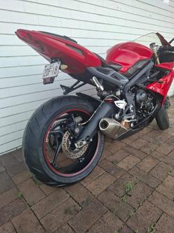 2015 Triumph DAYTONA 675 RED