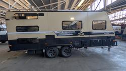 2025 New Age Caravans 19' Road Owl Adv 3 Bunk Save $10,183 Was $101,830