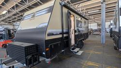 2025 New Age Caravans 19' Road Owl Adv 3 Bunk Save $10,183 Was $101,830