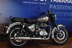 2025 Royal Enfield CLASSIC 350 CHROME Green