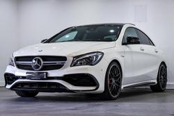2017 Mercedes-Benz CLA-Class CLA45 AMG C117 Four Wheel Drive Cirrus White