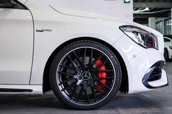 2017 Mercedes-Benz CLA-Class CLA45 AMG C117 Four Wheel Drive Cirrus White