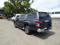 2018 Mitsubishi Triton GLS Premium MR MY19 4X4 Dual Range Graphite Grey