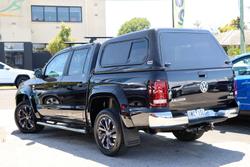2022 Volkswagen Amarok TDI580 Highline 2H MY22 4X4 Constant Deep Black