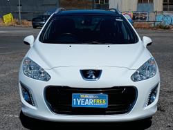 2012 Peugeot 308 Active T7 MY12 Bianca White