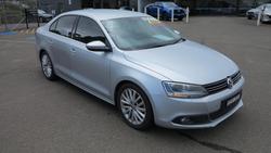 2011 Volkswagen Jetta 147TSI Highline 1B MY12 Reflex Silver