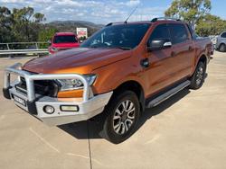 2016 Ford Ranger Wildtrak PX MkII 4X4 Dual Range Pride Orange